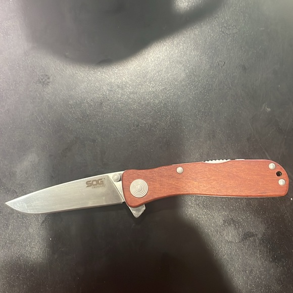 SOG twitch II wood handle - Picture 3 of 5